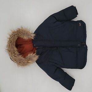 18/24M Navy Down Puffer Coat